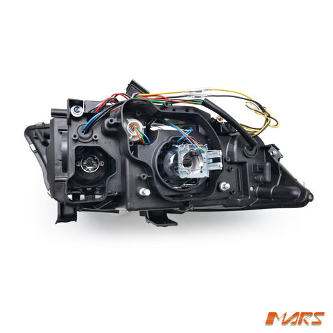 Speed Daddy LED U-Halo Projector Headlights For BMW E90 3-Series (2009-2012) – Black Housing, Clear Lens