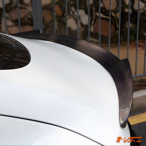 Revozport Style Carbon Fibre Rear trunk boot lip Spoiler Wing Bodykit for Tesla Model 3 2019 - 2023 - Mars Performance