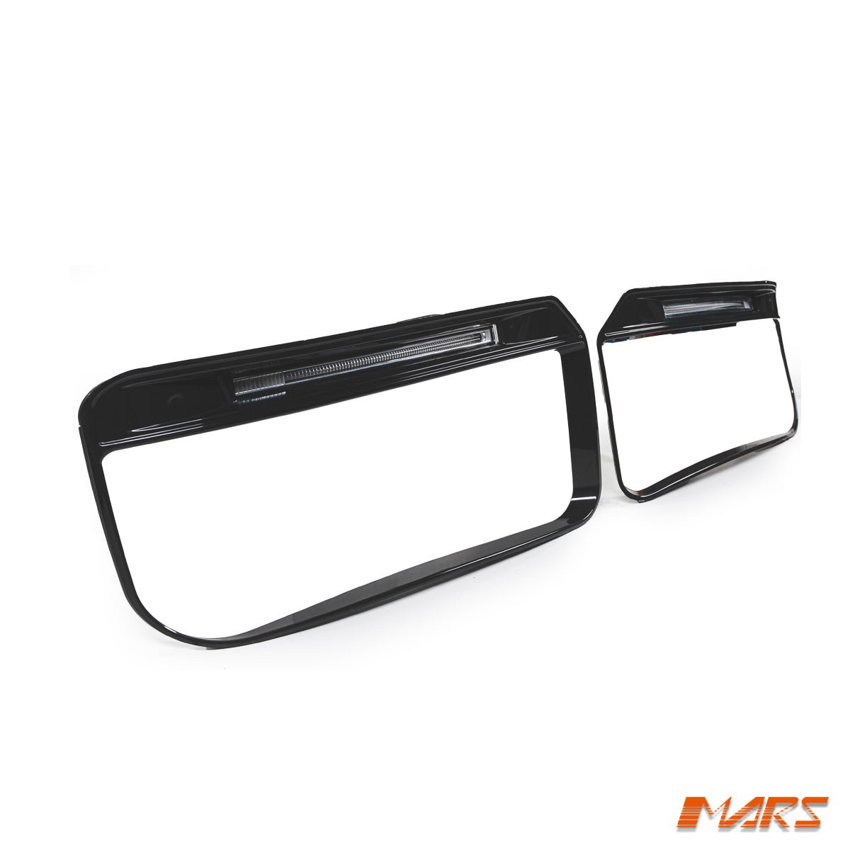 Rocket 900 Style Upper LED DRL lights for Mercedes - Benz G - Class W463A Brabus Style Front Bumper Bar Bodykit - Mars Performance