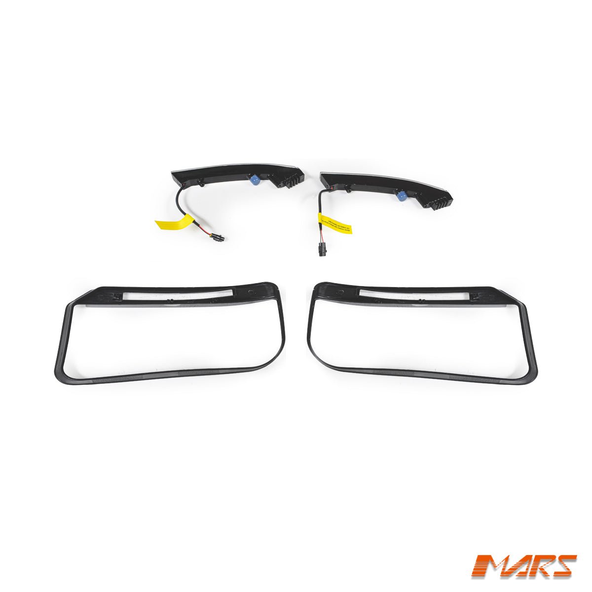 Rocket 900 Style Upper LED DRL lights for Mercedes - Benz G - Class W463A Brabus Style Front Bumper Bar Bodykit - Mars Performance