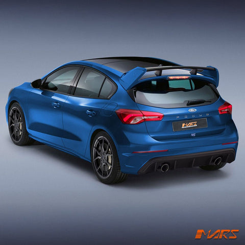 RS Style unpainted ABS Plastic Trunk Spoiler Wing Bodykit for Ford Focus SA Hatch 2018 - 2022 - Mars Performance