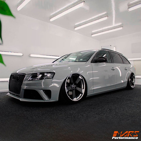 RS4 Style Front Bumper Bar Bodykit & Grille Grill for AUDI A4 S4 B8 2009 - 2011 Sedan & Avant - Mars Performance