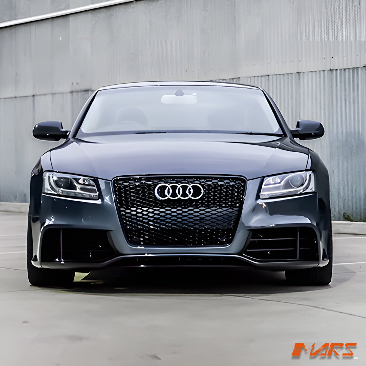RS5 Style Front Bumper Bar Bodykit & Grill for AUDI A5 S5 8T 2008 - 2012 2 doors Coupe & 4 doors Sedan 2008 - 2012 - Mars Performance