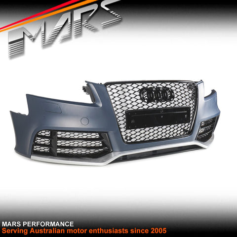 RS5 Style Front Bumper Bar Bodykit & Grill for AUDI A5 S5 8T 2008 - 2012 2 doors Coupe & 4 doors Sedan 2008 - 2012 - Mars Performance
