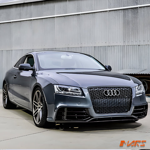 RS5 Style Front Bumper Bar Bodykit & Grill for AUDI A5 S5 8T 2008 - 2012 2 doors Coupe & 4 doors Sedan 2008 - 2012 - Mars Performance
