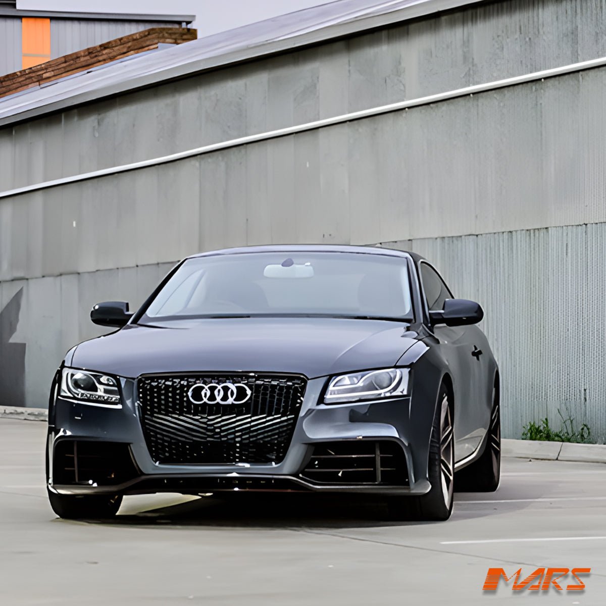 RS5 Style Front Bumper Bar Bodykit & Grill for AUDI A5 S5 8T 2008 - 2012 2 doors Coupe & 4 doors Sedan 2008 - 2012 - Mars Performance