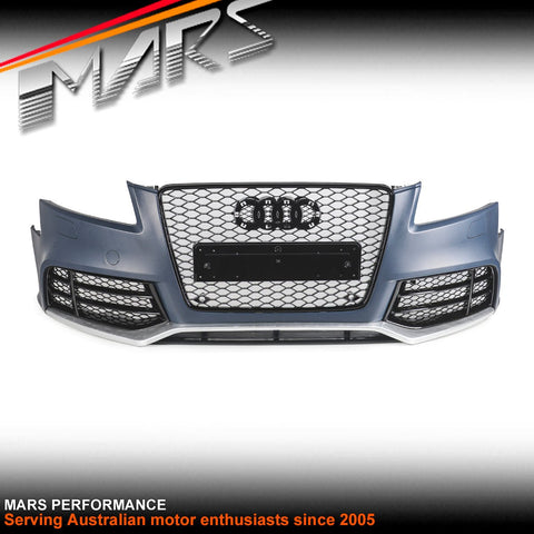 RS5 Style Front Bumper Bar Bodykit & Grill for AUDI A5 S5 8T 2008 - 2012 2 doors Coupe & 4 doors Sedan 2008 - 2012 - Mars Performance