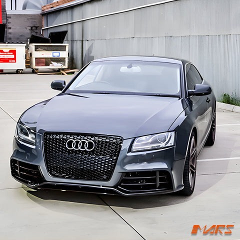RS5 Style Front Bumper Bar Bodykit & Grill for AUDI A5 S5 8T 2008 - 2012 2 doors Coupe & 4 doors Sedan 2008 - 2012 - Mars Performance