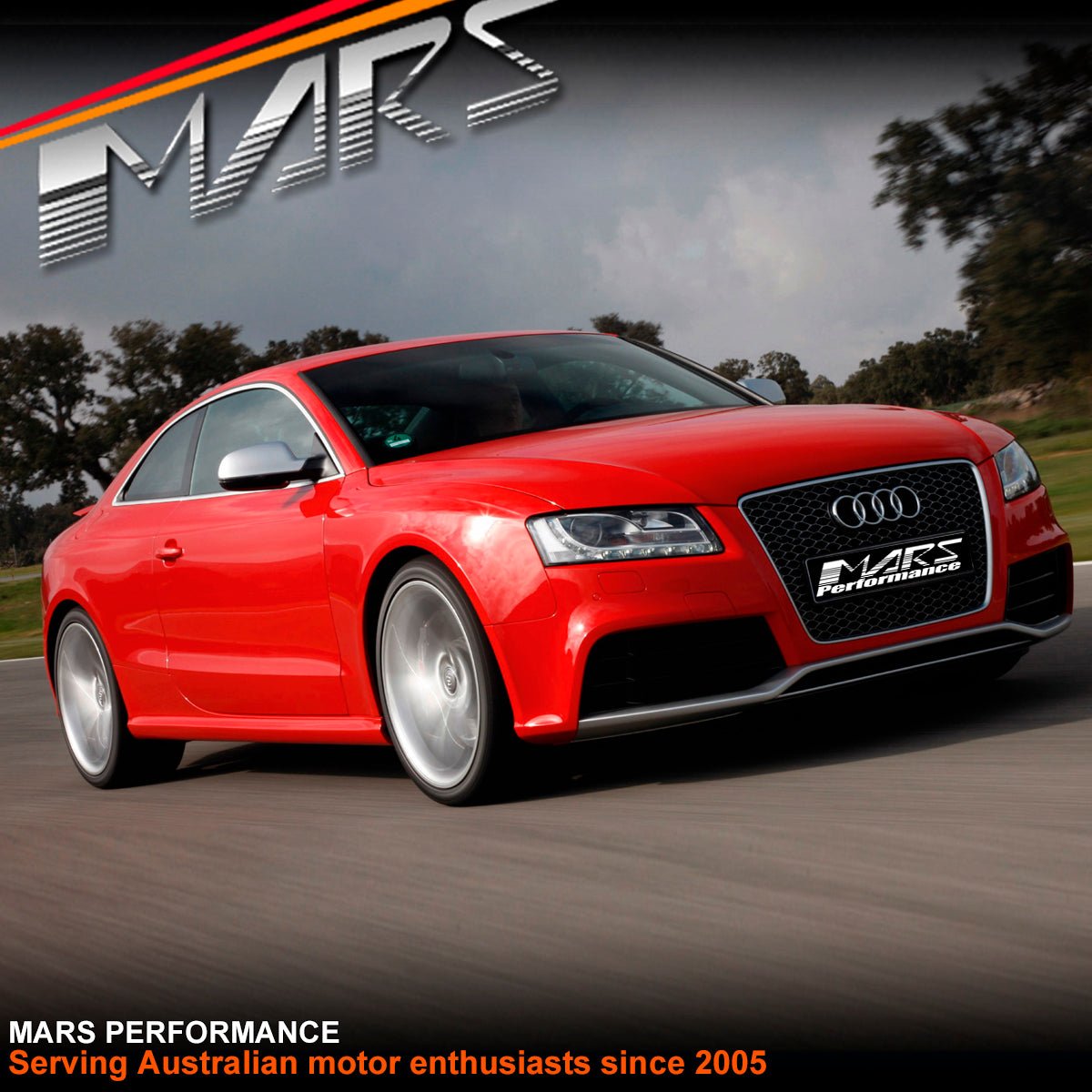 RS5 Style Front Bumper Bar Bodykit & Grill for AUDI A5 S5 8T 2008 - 2012 2 doors Coupe & 4 doors Sedan 2008 - 2012 - Mars Performance