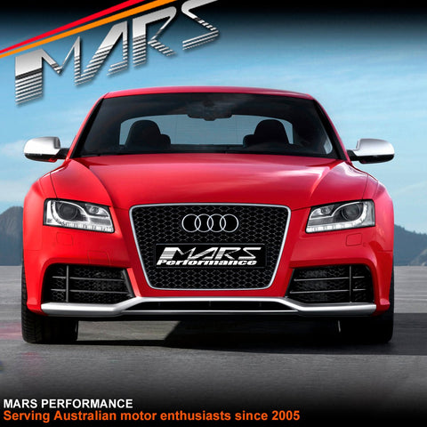RS5 Style Front Bumper Bar Bodykit & Grill for AUDI A5 S5 8T 2008 - 2012 2 doors Coupe & 4 doors Sedan 2008 - 2012 - Mars Performance