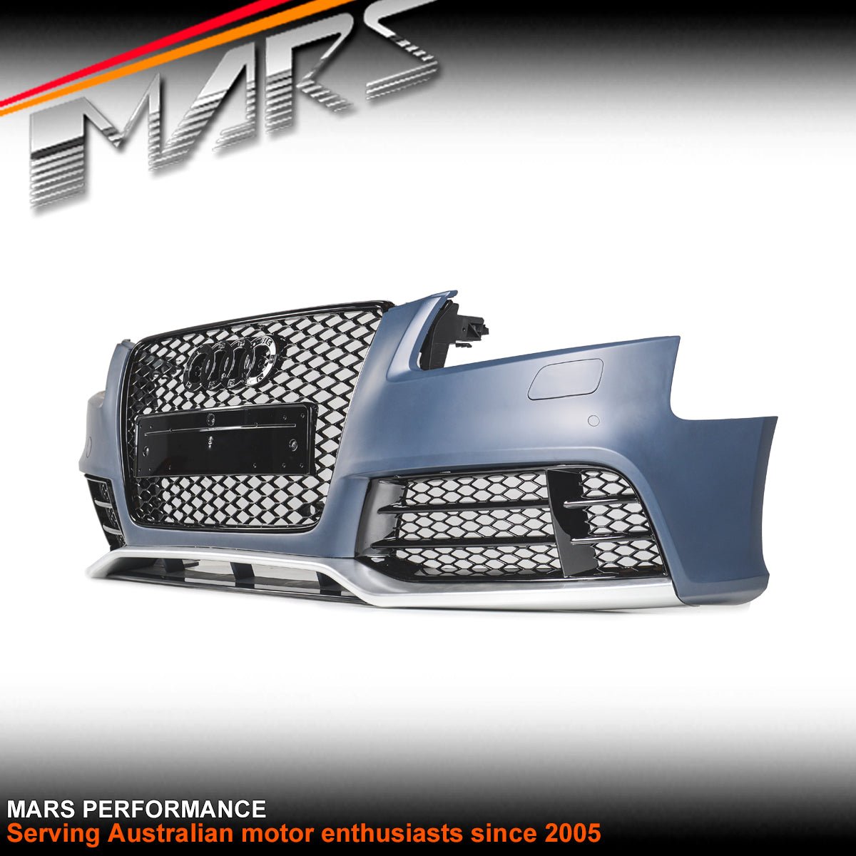 RS5 Style Front Bumper Bar Bodykit & Grill for AUDI A5 S5 8T 2008 - 2012 2 doors Coupe & 4 doors Sedan 2008 - 2012 - Mars Performance