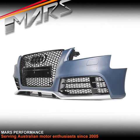 RS5 Style Front Bumper Bar Bodykit & Grill for AUDI A5 S5 8T 2008 - 2012 2 doors Coupe & 4 doors Sedan 2008 - 2012 - Mars Performance