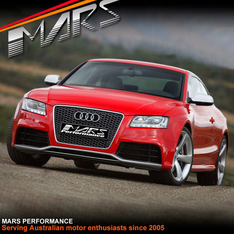 RS5 Style Front Bumper Bar Bodykit & Grill for AUDI A5 S5 8T 2008 - 2012 2 doors Coupe & 4 doors Sedan 2008 - 2012 - Mars Performance