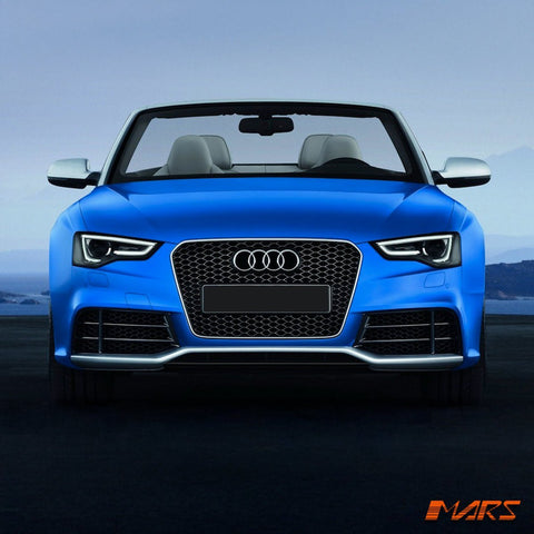 RS5 Style Front Bumper Bar Bodykit & Grill for AUDI A5 S5 8T 2013 - 2016 2 doors Coupe & 4 doors Sedan - Mars Performance