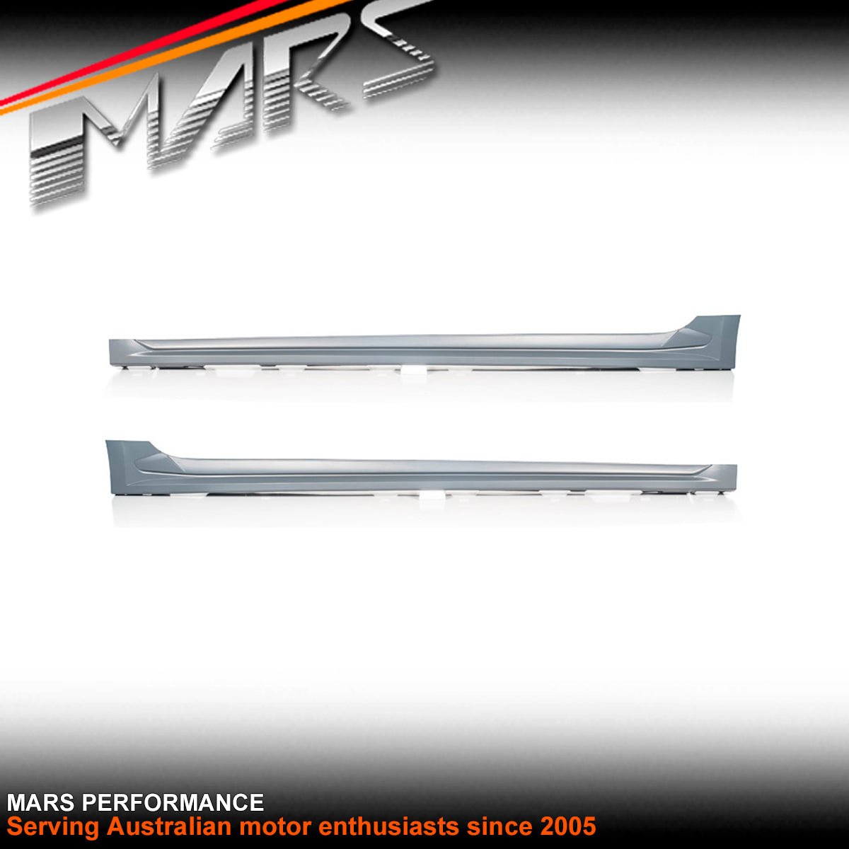 RS5 Style Lower Side Skirts BodyKit with Trim for AUDI A5 S5 F5 4 doors Sedan 2016 - 2020 - Mars Performance