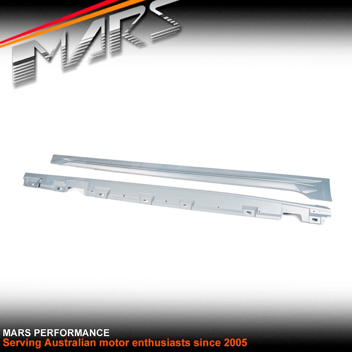 RS5 Style Lower Side Skirts BodyKit with Trim for AUDI A5 S5 F5 4 doors Sedan 2016 - 2020 - Mars Performance