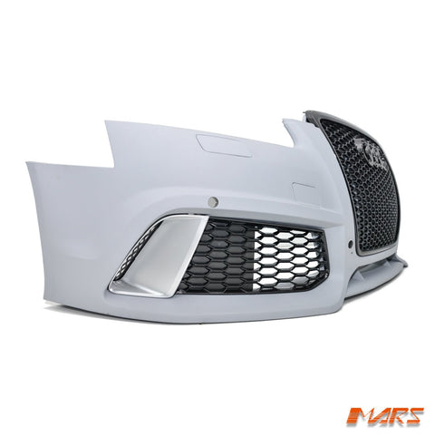 RS6 Style Front Bumper Bar Bodykit with Grille Grill for AUDI A6 S6 4F C6 2004 - 2011 - Mars Performance