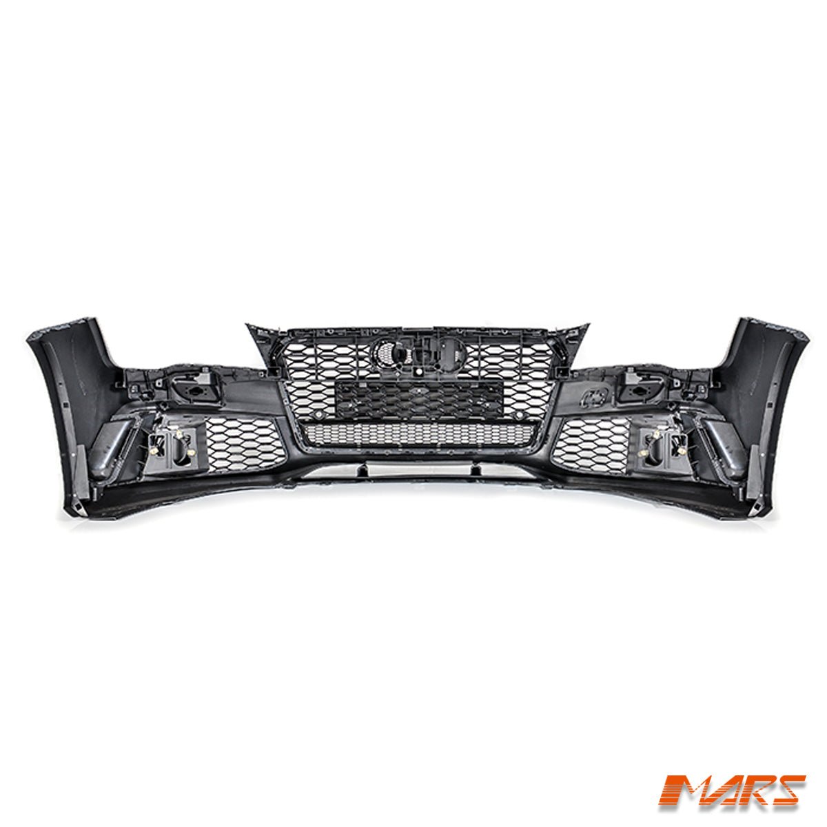RS7 Style Front Bumper Bar Bodykit with Gloss Black Honeycomb Grille Grill for AUDI A7 S7 4G 2011 - 2014 - Mars Performance