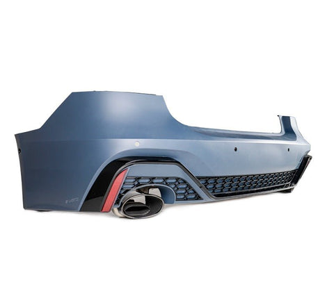 RS7 Style Rear Bumper Bar Bodykit & Diffuser with Exhaust Tips for AUDI A7 S7 4K 2019 - 2024 - Mars Performance
