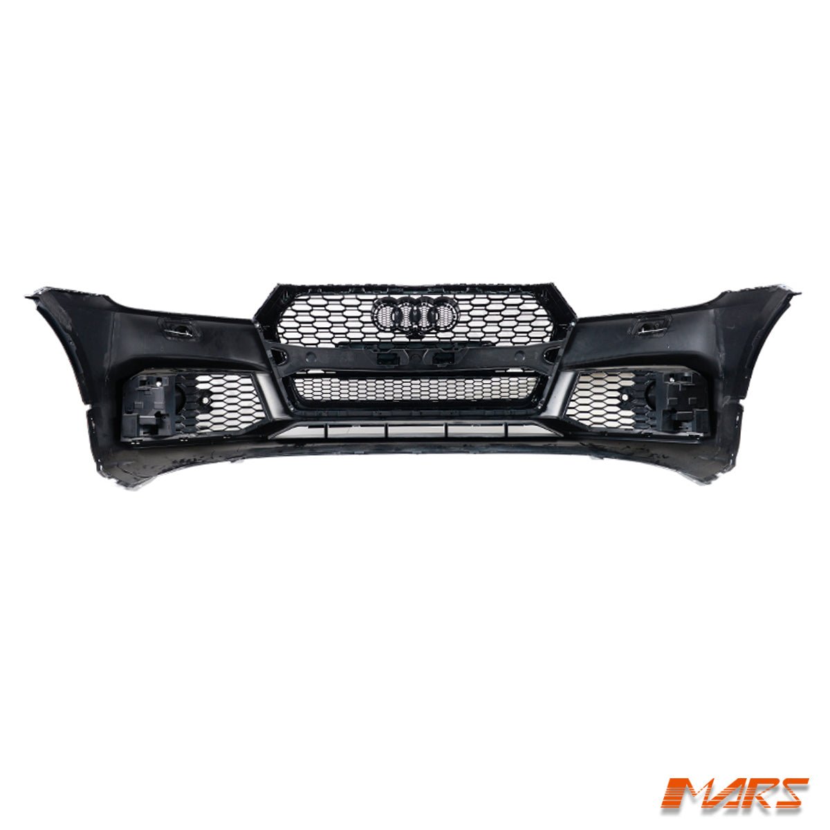 RSQ5 Style Front Bumper Bar Bodykit with Black Honeycomb Grille Grill for AUDI Q5 SQ5 FY 2017 - 2020 - Mars Performance