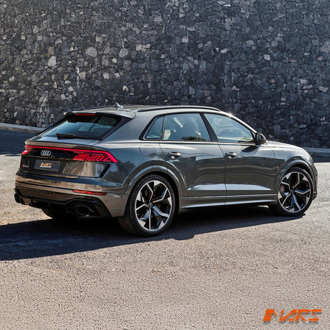 RSQ8 Style Rear Bumper bar with Diffuser Bodykit & Exhaust Tips for AUDI Q8 SQ8 F1 2018 - 2023 - Mars Performance