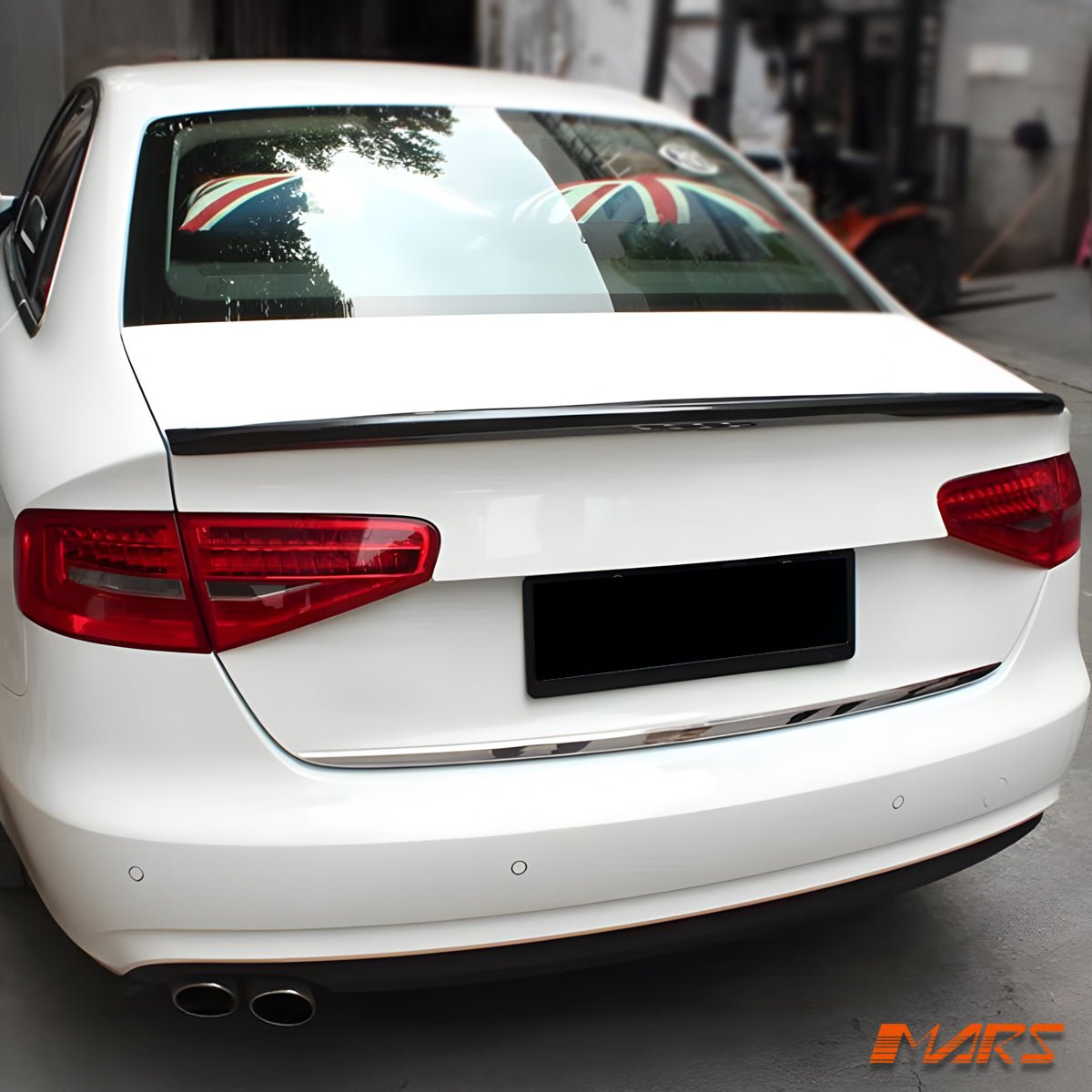 S4 Style Carbon Fibre Rear Trunk Lip Spoiler Wing Bodykit for AUDI A4 B8 4 Doors Sedan 2012 - 2015 - Mars Performance