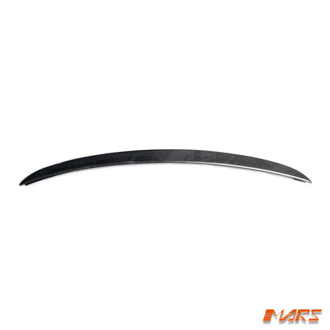 S4 Style Carbon Fibre Rear Trunk Lip Spoiler Wing Bodykit for AUDI A4 B8 4 Doors Sedan 2012 - 2015 - Mars Performance