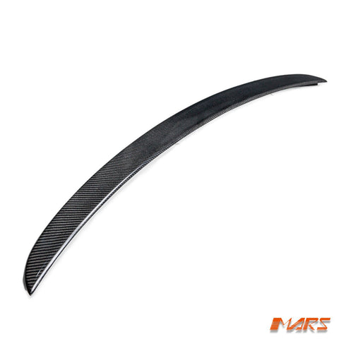 S4 Style Carbon Fibre Rear Trunk Lip Spoiler Wing Bodykit for AUDI A4 B8 4 Doors Sedan 2012 - 2015 - Mars Performance
