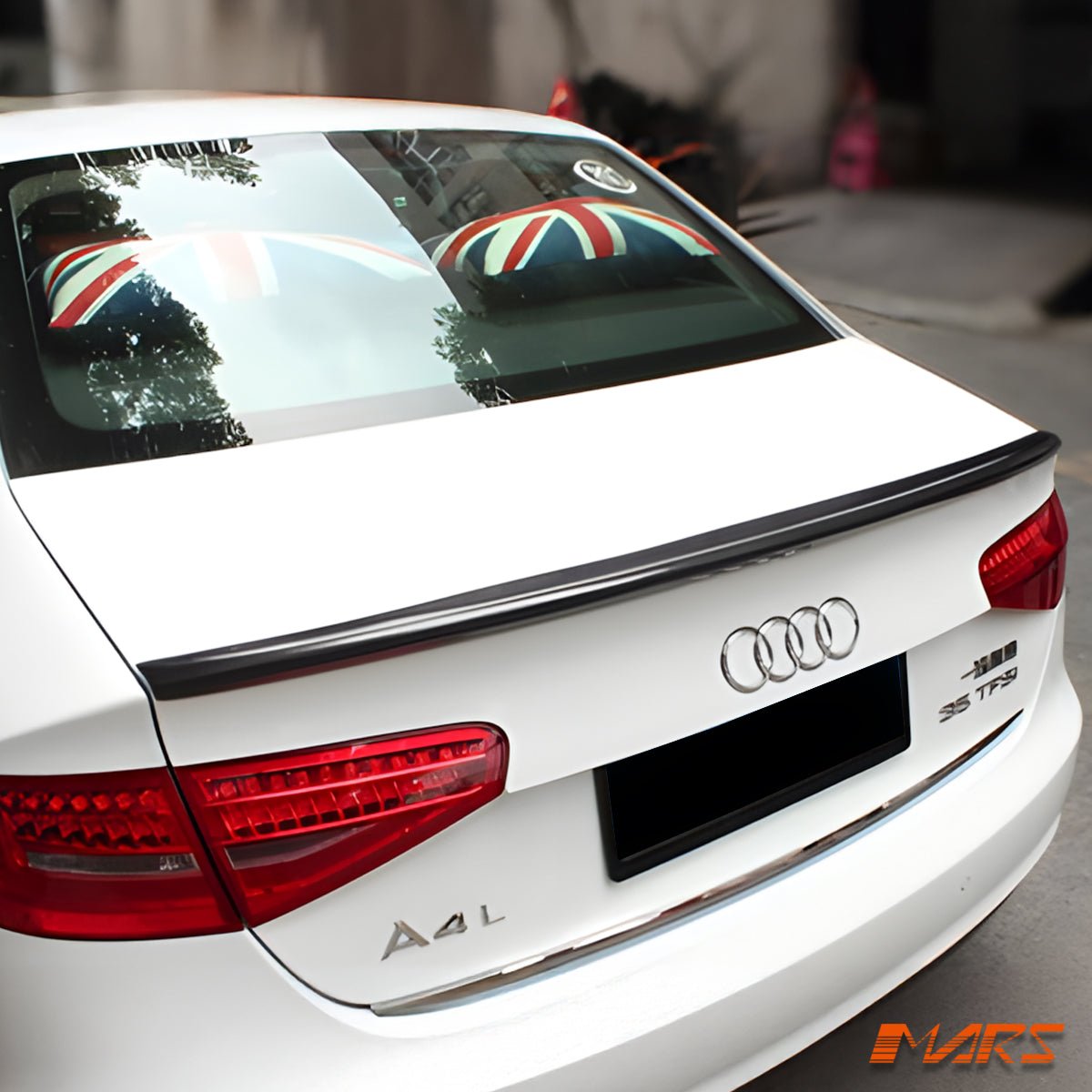 S4 Style Carbon Fibre Rear Trunk Lip Spoiler Wing Bodykit for AUDI A4 B8 4 Doors Sedan 2012 - 2015 - Mars Performance