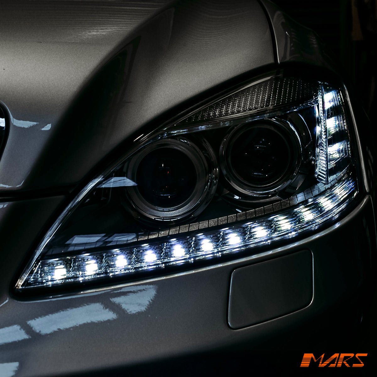 W2679 Performance Light for Mercedes S-Class W221 06-09 S63 AMG Style Update Head lights – Mars ...