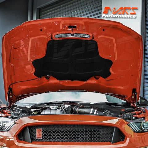 Shelby GT350 Style Aluminium Bonnet Bodykit Hood with Plastic Vent for Ford Mustang FM 2015 - 2017 - Mars Performance