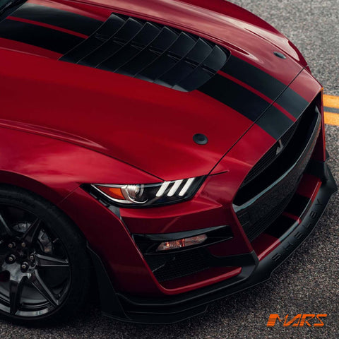 Shelby GT500 Style Aluminium Bonnet Hood BODYKIT with Plastic Vent for Ford Mustang FM 2015 - 2017 - Mars Performance