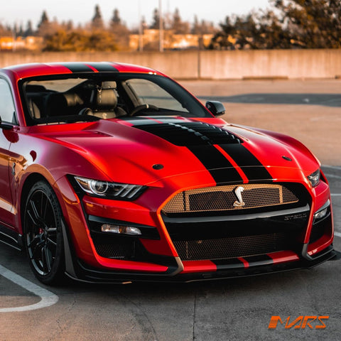 Shelby GT500 Style Aluminium Bonnet Hood BODYKIT with Plastic Vent for Ford Mustang FM 2015 - 2017 - Mars Performance