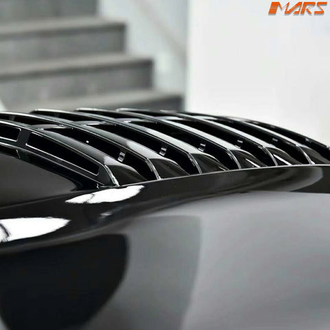 Shelby GT500 Style Aluminium Bonnet Hood Bodykit with Plastic Vent for Ford Mustang FN 2018 - 2022 - Mars Performance