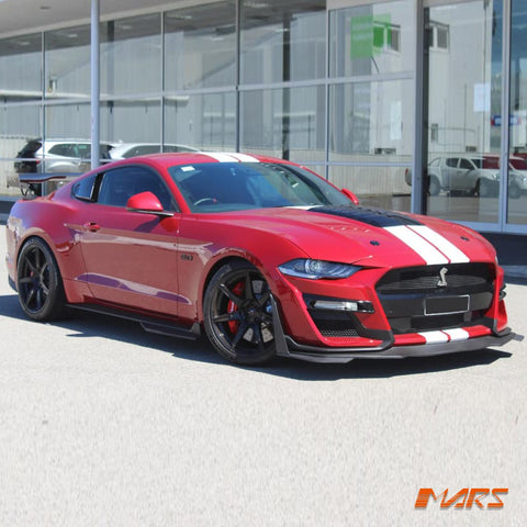 Shelby GT500 Style Aluminium Bonnet Hood Bodykit with Plastic Vent for Ford Mustang FN 2018 - 2022 - Mars Performance