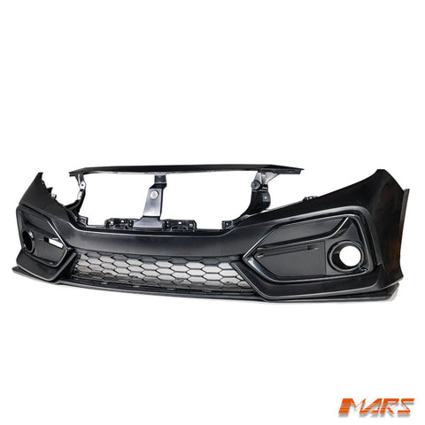 SI RS MK2 Style Front Bumper Bar Bodykit for Honda Civic X Sedan & Hatch 2016 - 2021 - Mars Performance