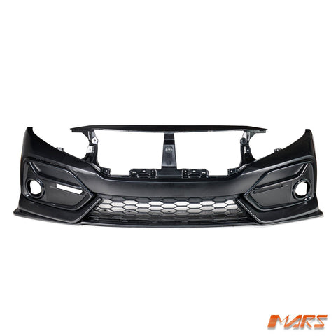 SI RS MK2 Style Front Bumper Bar Bodykit for Honda Civic X Sedan & Hatch 2016 - 2021 - Mars Performance