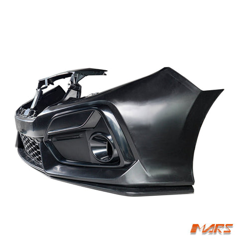 SI RS MK2 Style Front Bumper Bar Bodykit for Honda Civic X Sedan & Hatch 2016 - 2021 - Mars Performance
