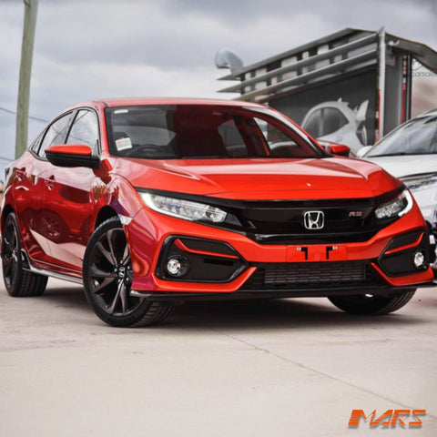 SI RS MK2 Style Front Bumper Bar Bodykit for Honda Civic X Sedan & Hatch 2016 - 2021 - Mars Performance