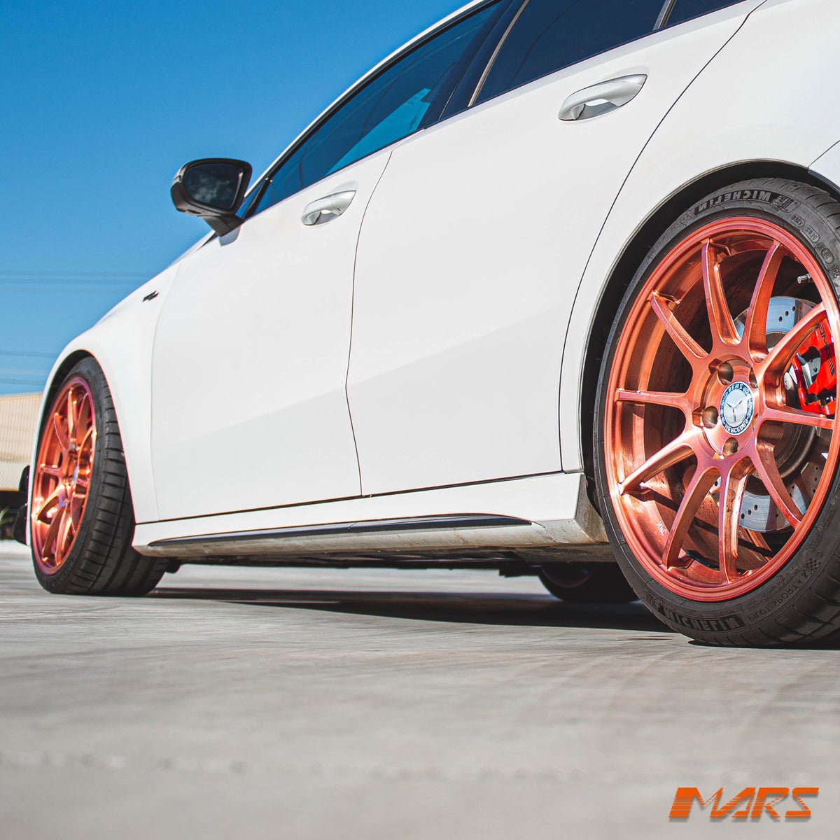 Side Skirts Bodykit for Mercedes - Benz A - Class W177 Hatch & V177 Sedan including A35 & A45S AMG 2018 - 2025 - Mars Performance