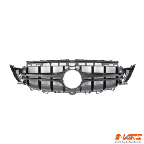 Silver Black AMG E63 - S Style Front Bumper Bar Grille for Mercedes - Benz E - Class 2016 - 2020 Pre Update W213 S213 C238 & E43 E53 AMG - Mars Performance