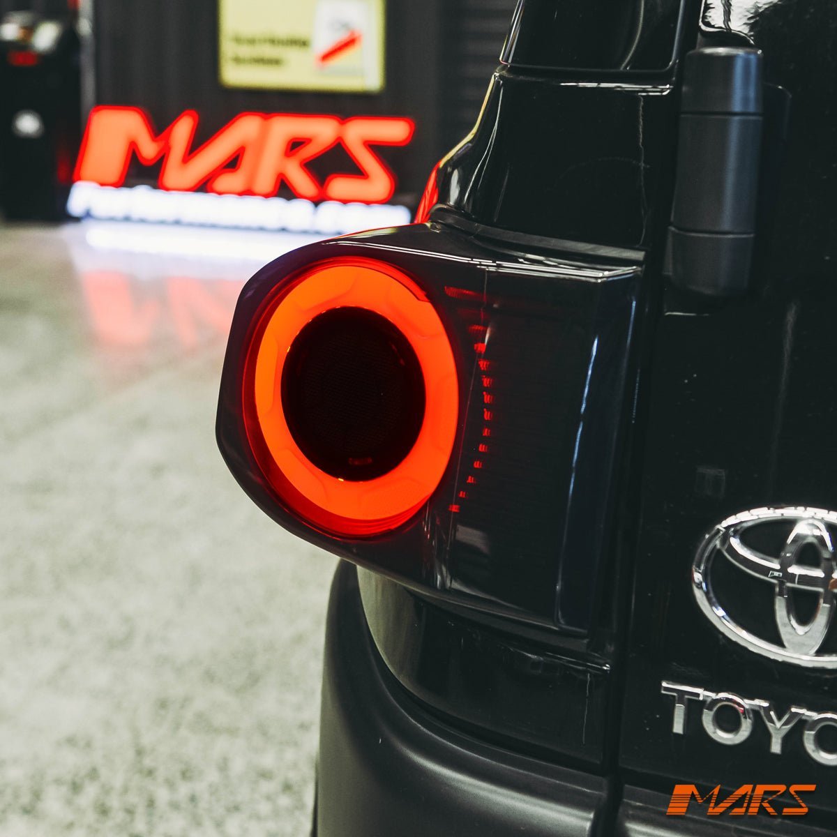 Smoked 3D Full LED Stripe Bar Tail Lights with Sequential Indicator for TOYOTA FJ - CRUISER 2011 - 2017 - Mars Performance