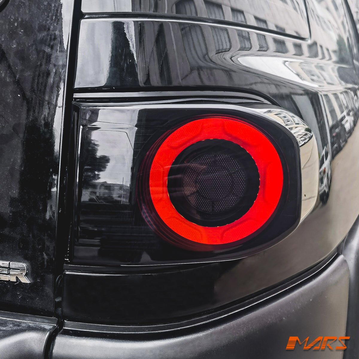 Smoked 3D Full LED Stripe Bar Tail Lights with Sequential Indicator for TOYOTA FJ - CRUISER 2011 - 2017 - Mars Performance