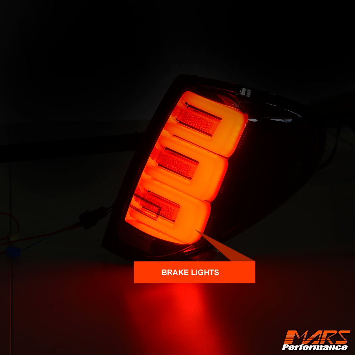 Smoked 3D Stripe Bar Full LED Tail Lights for Mitsubishi Triton UTE ML MN 2006 - 2015 - Mars Performance