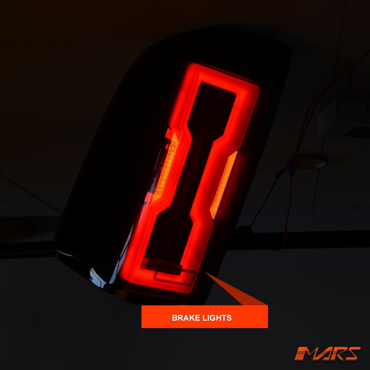 Smoked 3D Stripe Bar Full LED Tail Lights with Sequential Indicator for Ford Ranger PJ PK 2006 - 2011 - Mars Performance