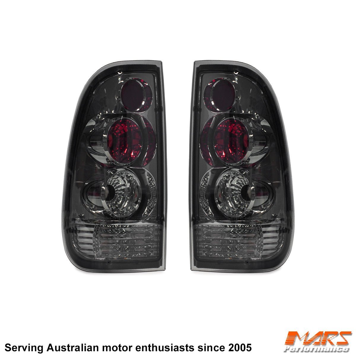 Smoked Altezza Tail Lights for Ford Falcon FPV BA BF Ute 2002 - 2007 - Mars Performance