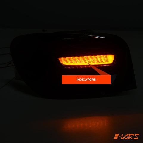 Smoked AMG A45 Update Style Full LED Tail Lights for Mercedes - Benz W176 A - Class (2012 - 2018) - Mars Performance