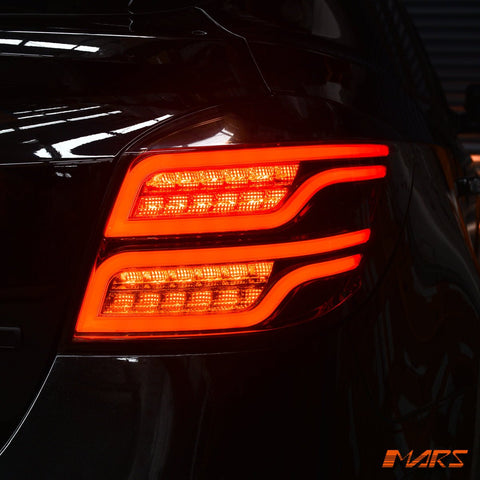 Smoked Black 3D Stripe & Full LED Tail Lights for Holden Cruze Hatch 2011 - 2016 - Mars Performance