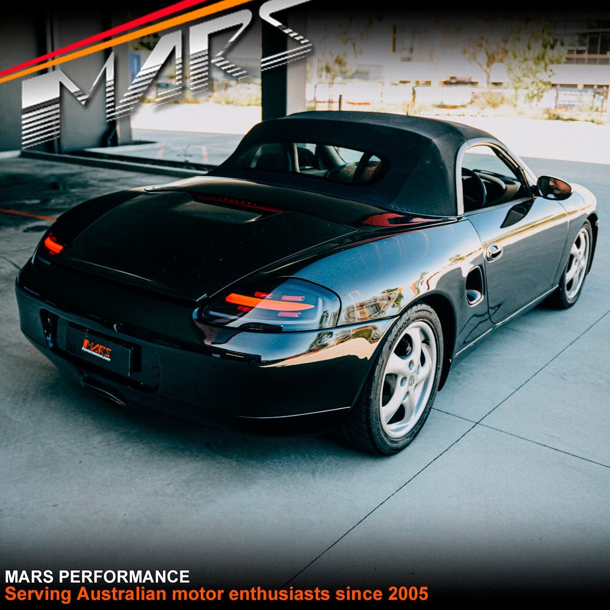 Smoked Black Full LED & Sequential Indicators Tail lights for Porsche Boxster 986 1997 - 2004 - Mars Performance
