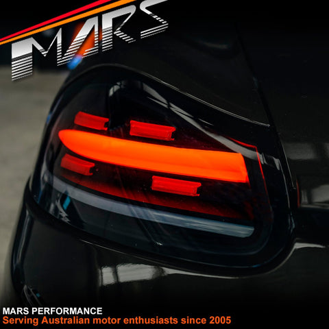 Smoked Black Full LED & Sequential Indicators Tail lights for Porsche Boxster 986 1997 - 2004 - Mars Performance
